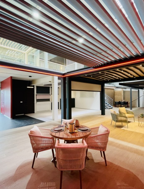 Un show-room consacré aux pergolas, vérandas en plein cœur du Brabant Wallon